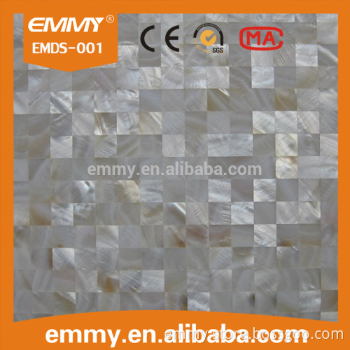 Cheap freshwater shell mosaic natural white mother of pearl wall mosaics